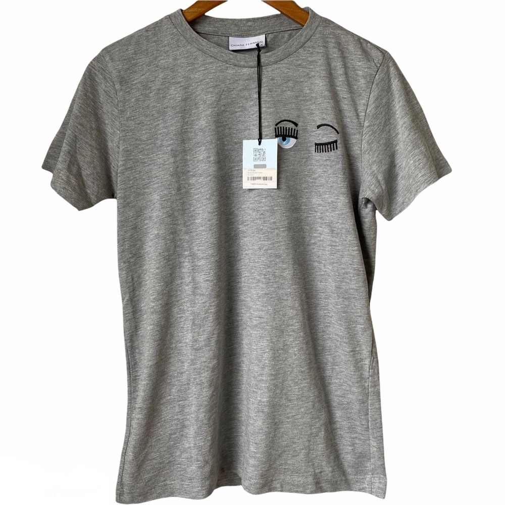 Chiara Ferragni Occhi Piccoli Flirty Eye T-shirt NEW